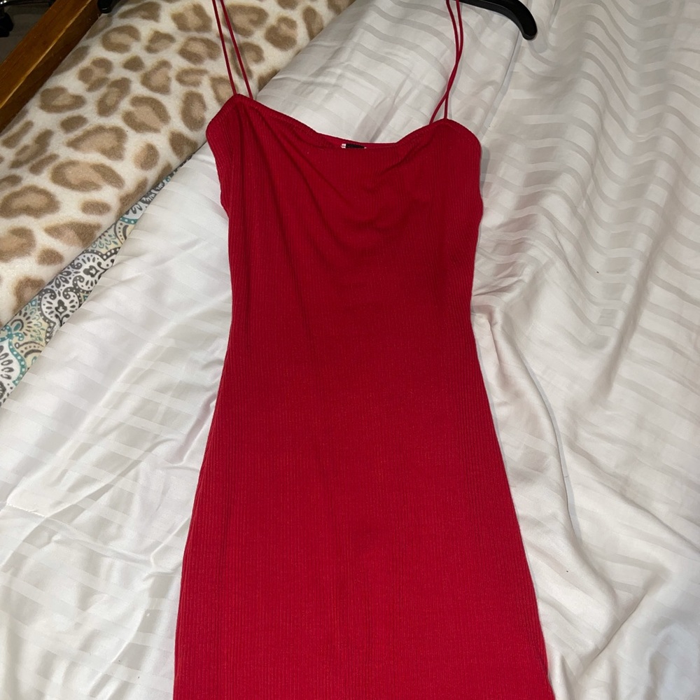 Red Windsor dress
